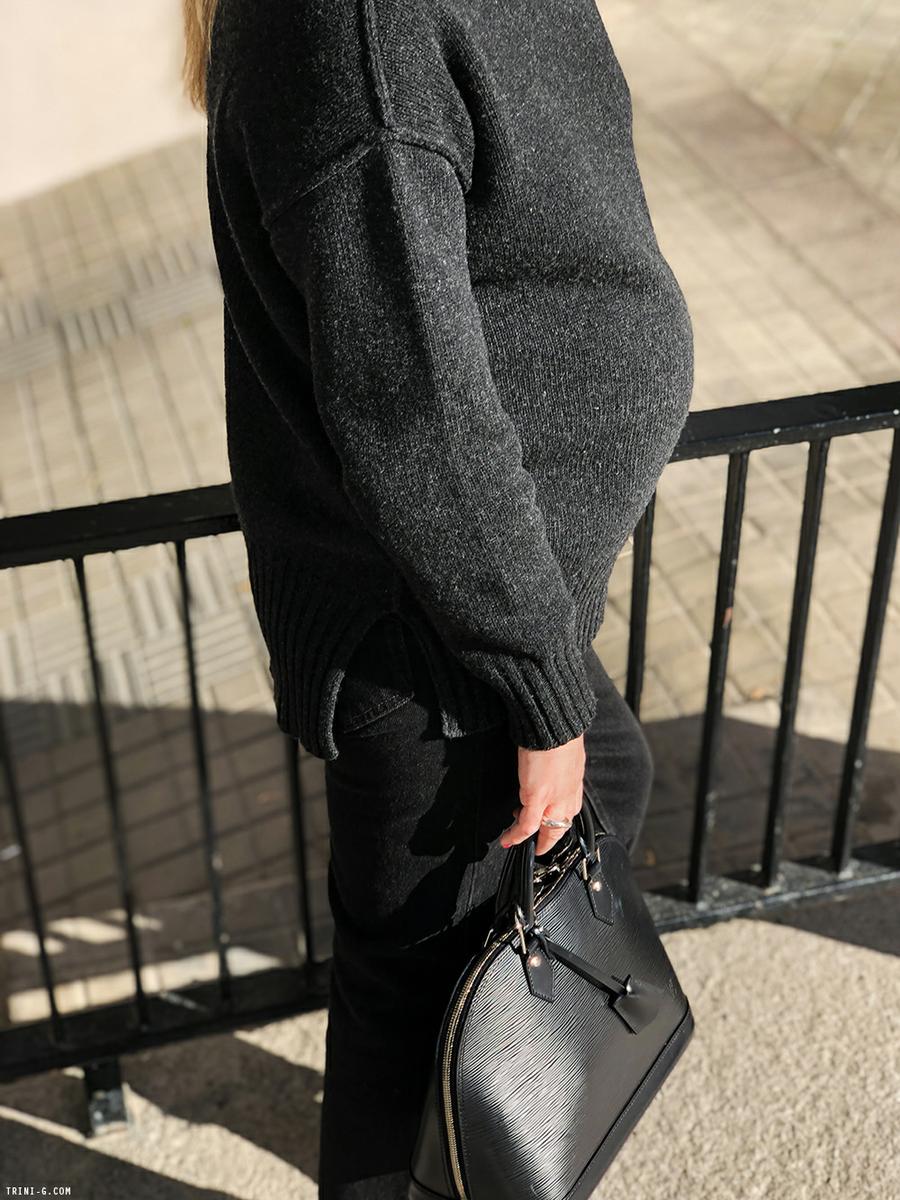 Trini |Max Mara sweater Levis jeans