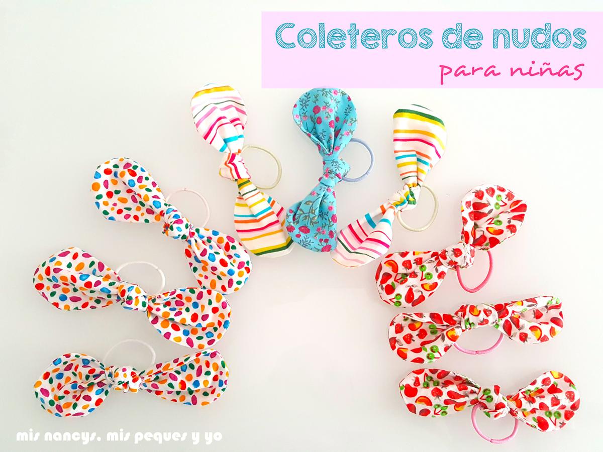 mis nancys, mis peques y yo, coleteros de nudos