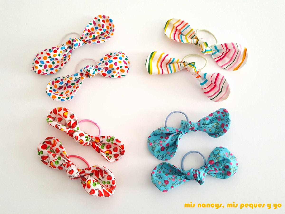 mis nancys, mis peques y yo, coleteros de nudos, parejas de coleteros