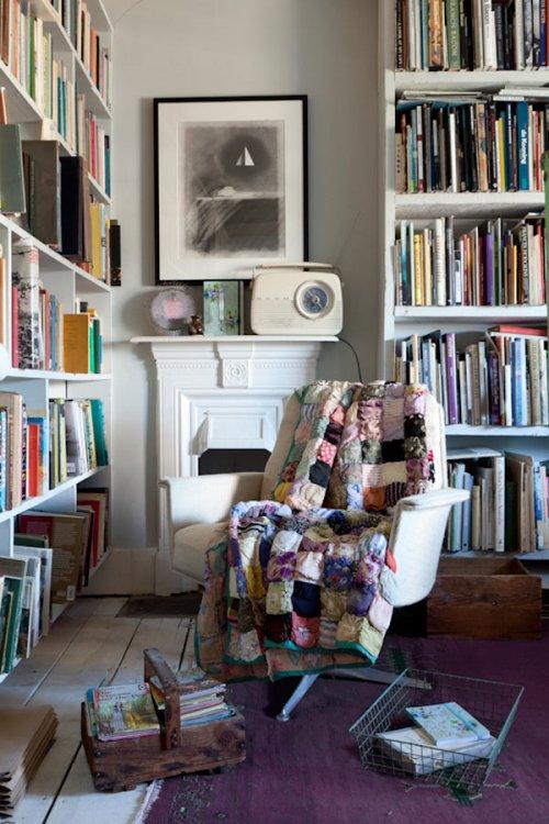 Una encantadora casa blanco vintage