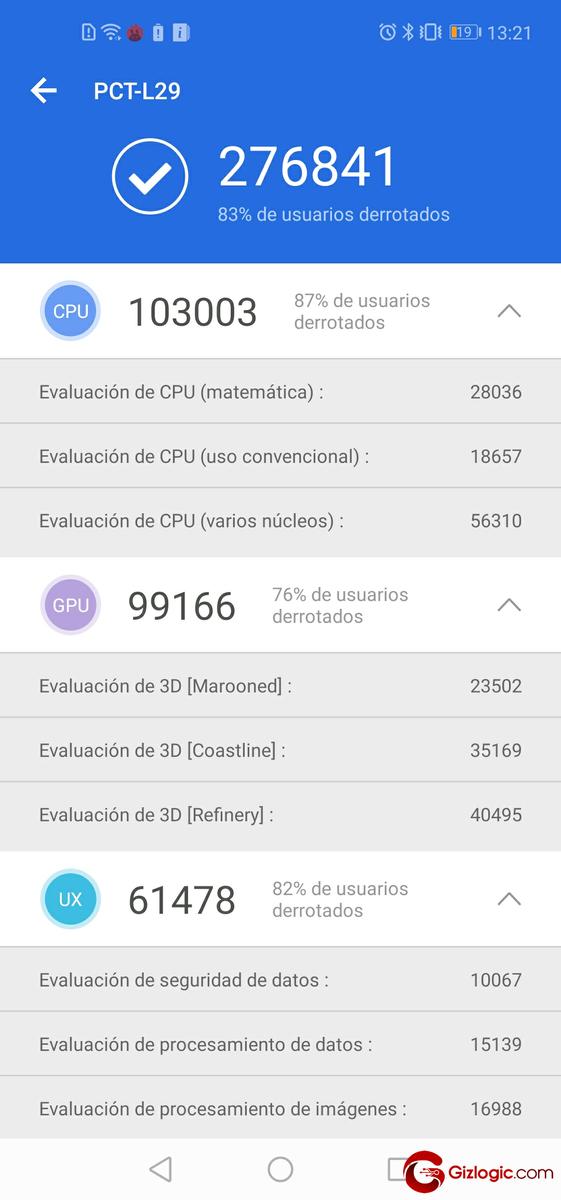 antutu honor view 20