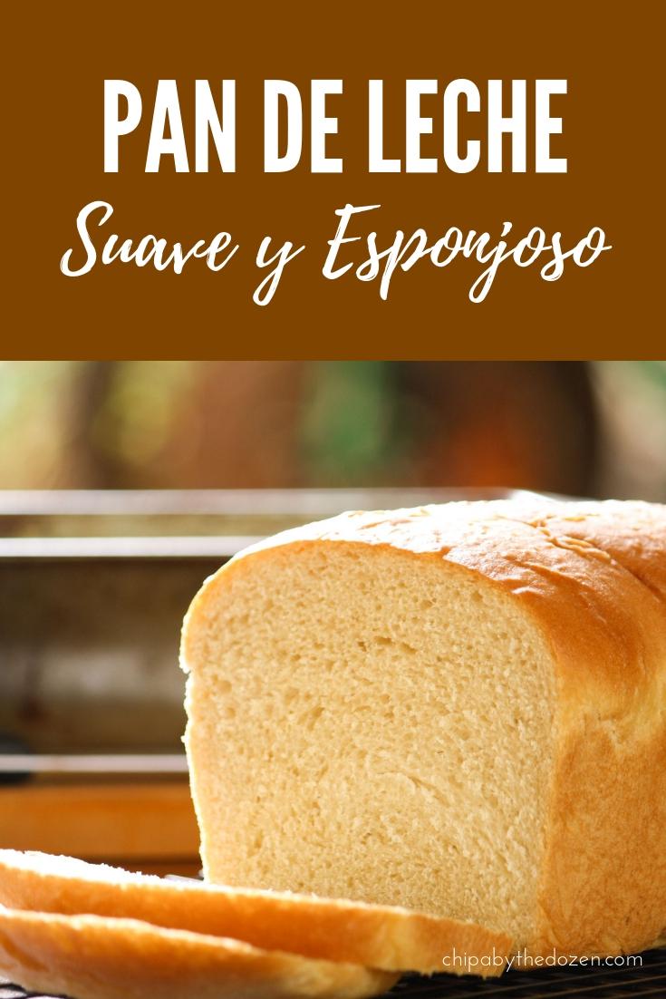Pan de Leche, suave y esponjoso