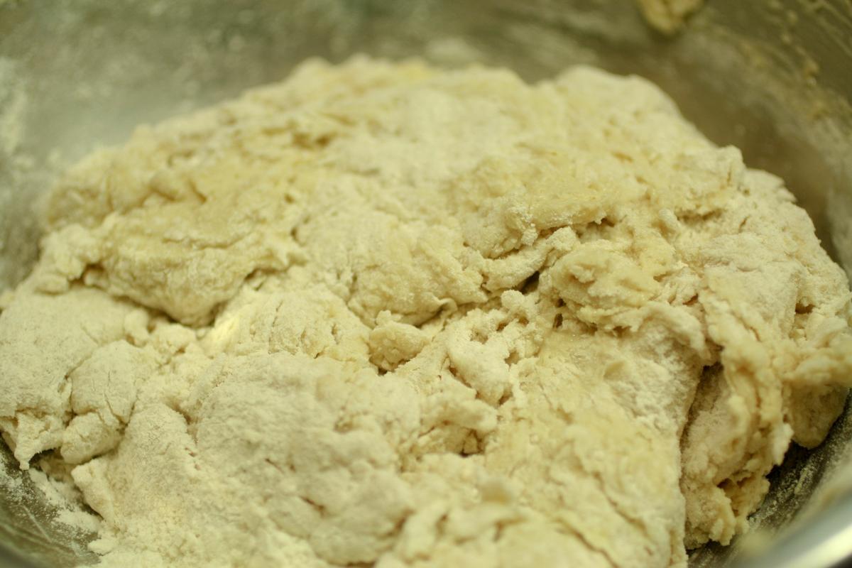 masa lista para amasar