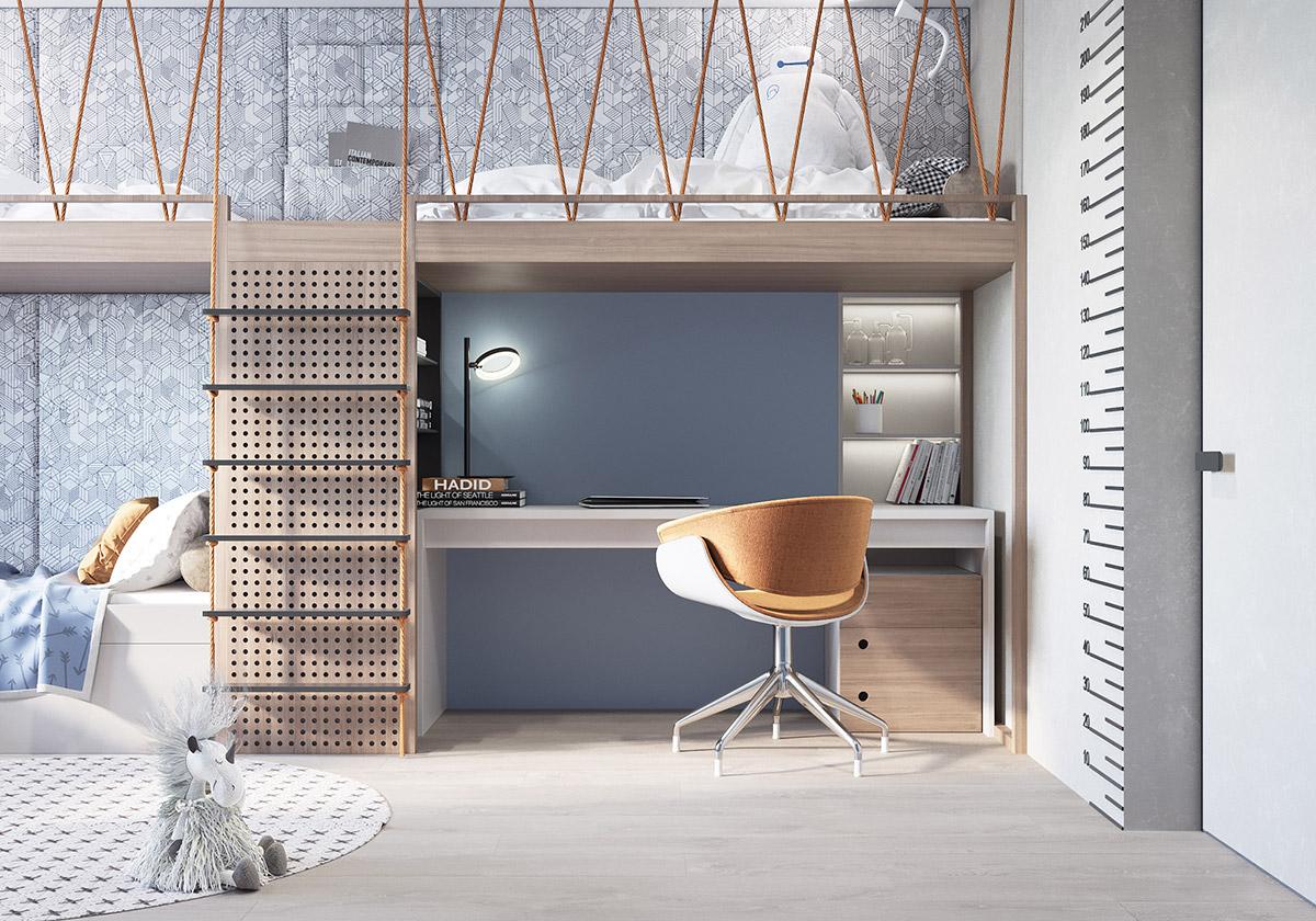 inspiración habitación niños