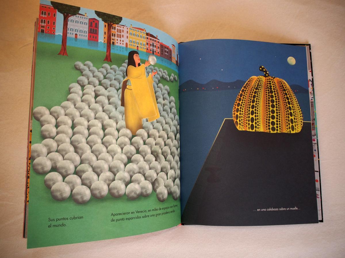 Calabazas de Yoyoi Kusama y sus bolas del festval de Venecia 