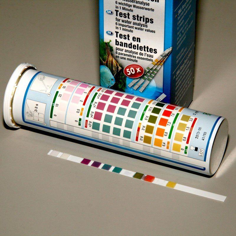 test para acuarios tiras