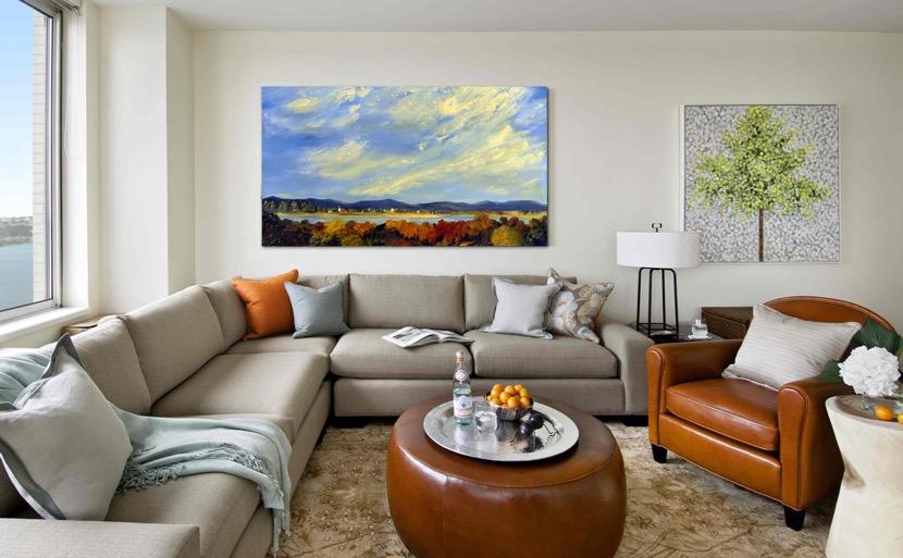 decorar con cuadros originales