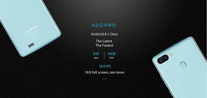 Blackview A20 Pro analisis reseña review en español de este movil de baja con 2GB RAM y 16GB ROM Android 8.1 especificaciones precio y opinión