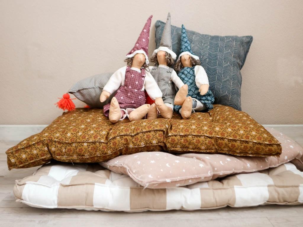 Como hacer colchonetas para niños
