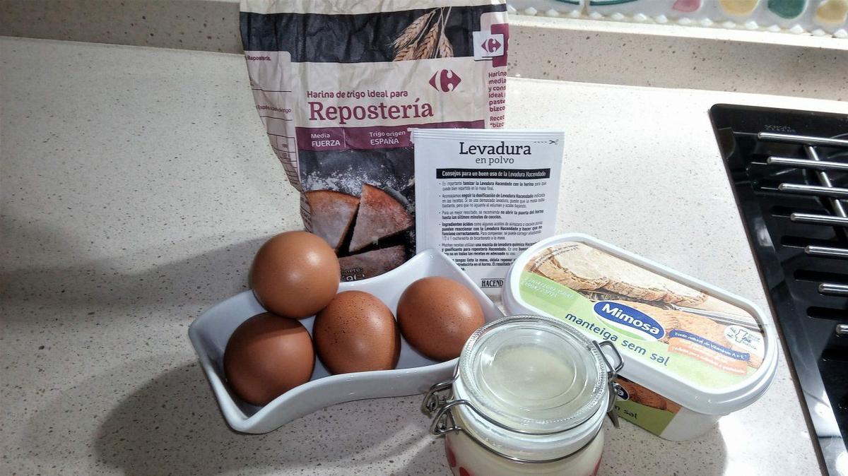 Bizcocho leche condensada en Thermomix