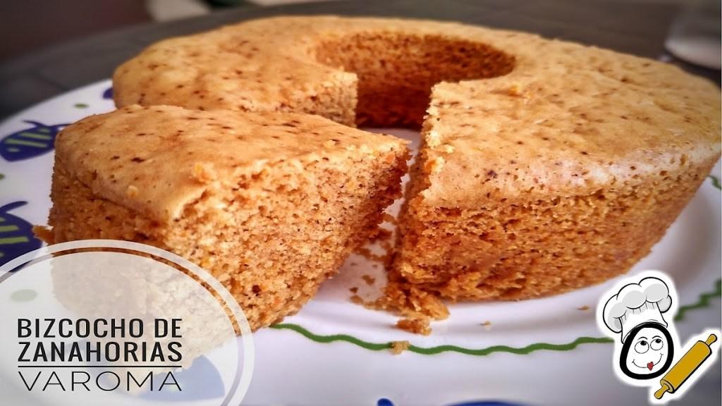 un bizcocho de zanahoria thermomix