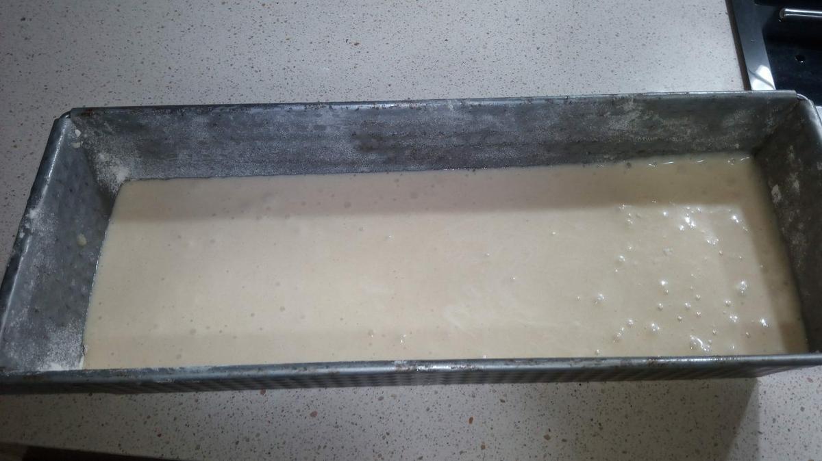 Bizcocho en el horno de la Thermomix