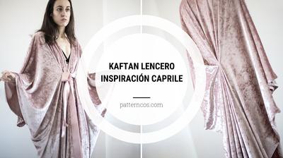 Replicando el kaftan Caprile en Maestros de la Costura