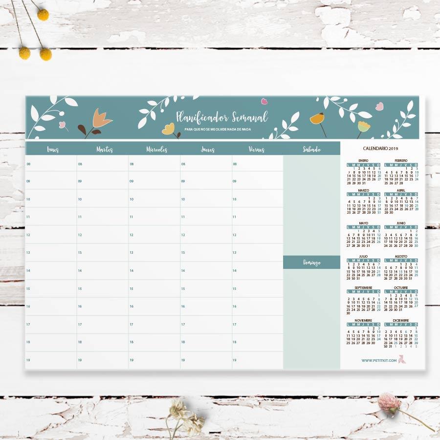 planificador semanal