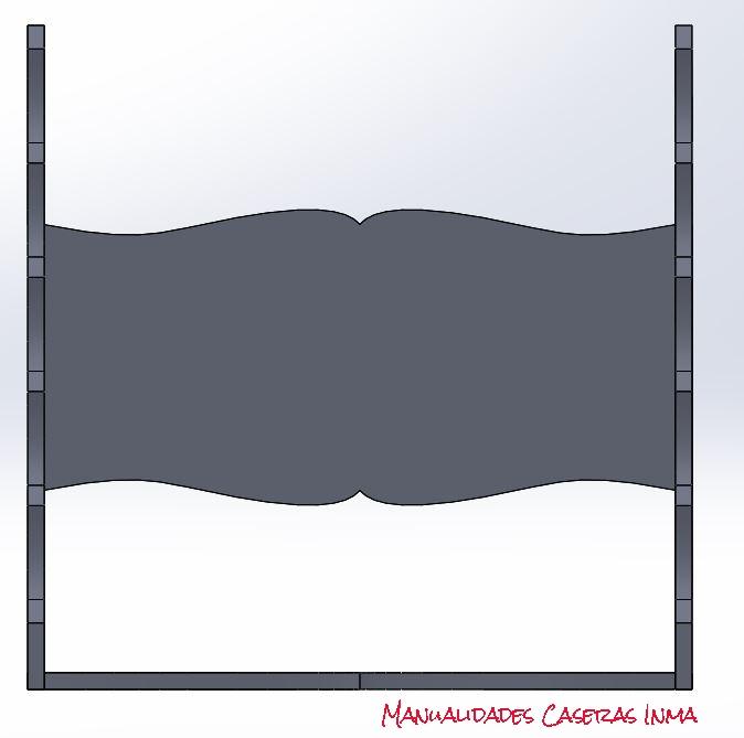 Manualidades Caseras Inma_ 3D Organizador porta pulseras 