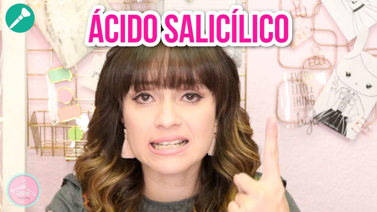 El ácido salicílico sirve para disminuir el acné y piel grasa