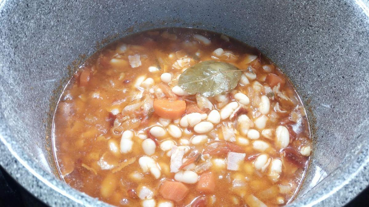 Alubias preparadas en Olla GM