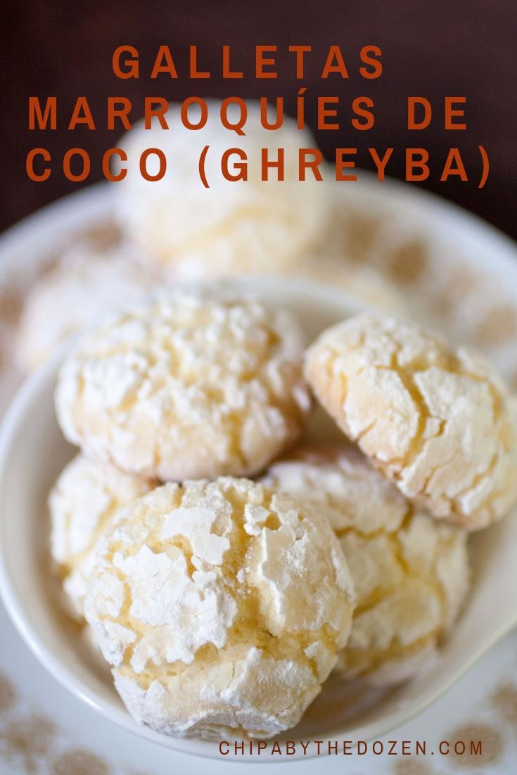 Galletas Marroquíes de Coco (Ghreyba)