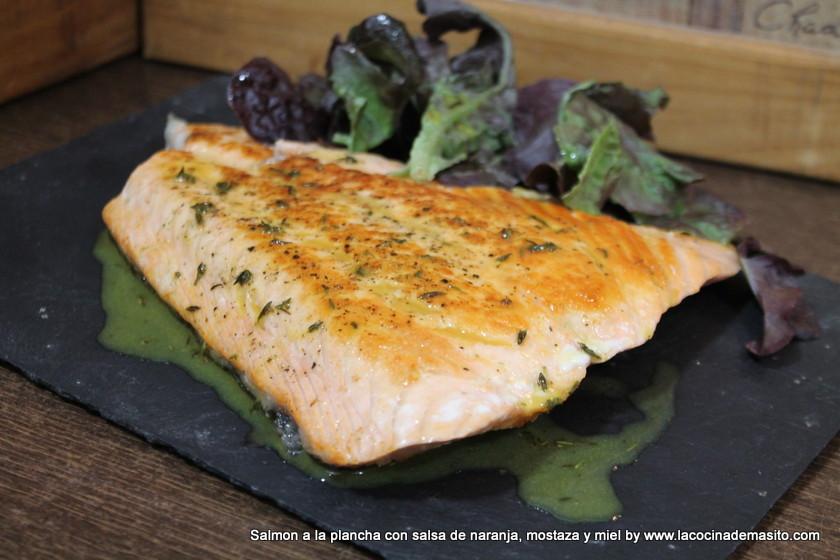 salmon a la plancha