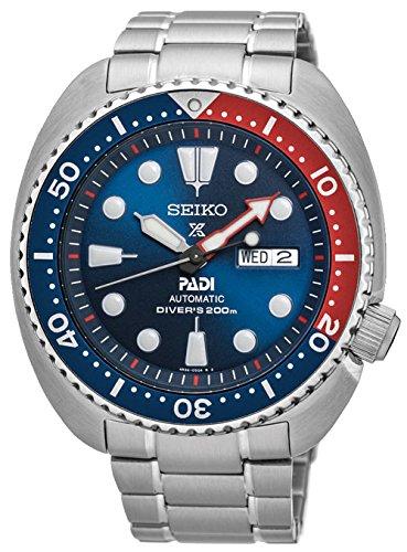Seiko SRPA21K1 - Reloj de pulsera analógico para hombre, acero inoxidable, color Plata