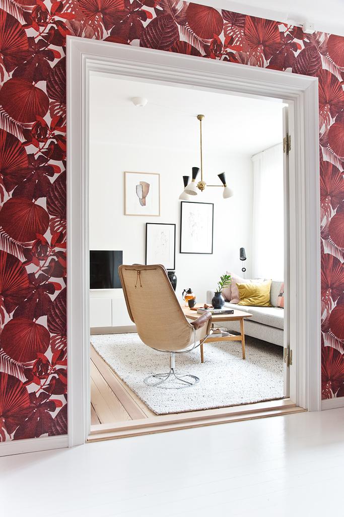 Home Tour con personalidad papel pintado