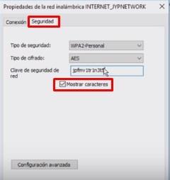 como sacar la clave del wifi de windows 10