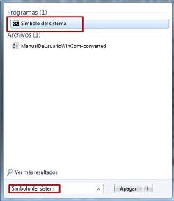 consola windows para ver clave de wif
