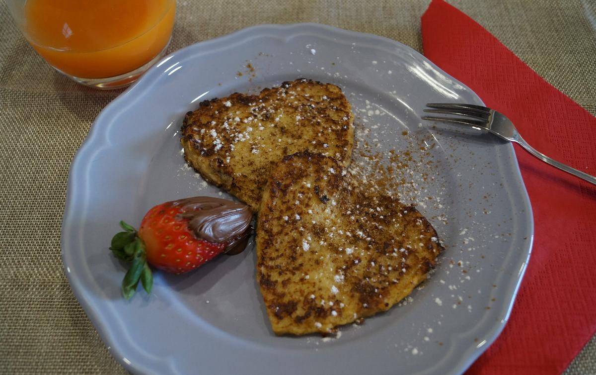 Receta de tostadas francesas
