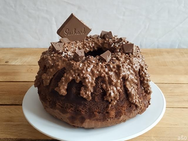 Bundt cake de turrón Suchard