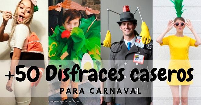 Los Disfraces Caseros más Originales para Carnaval