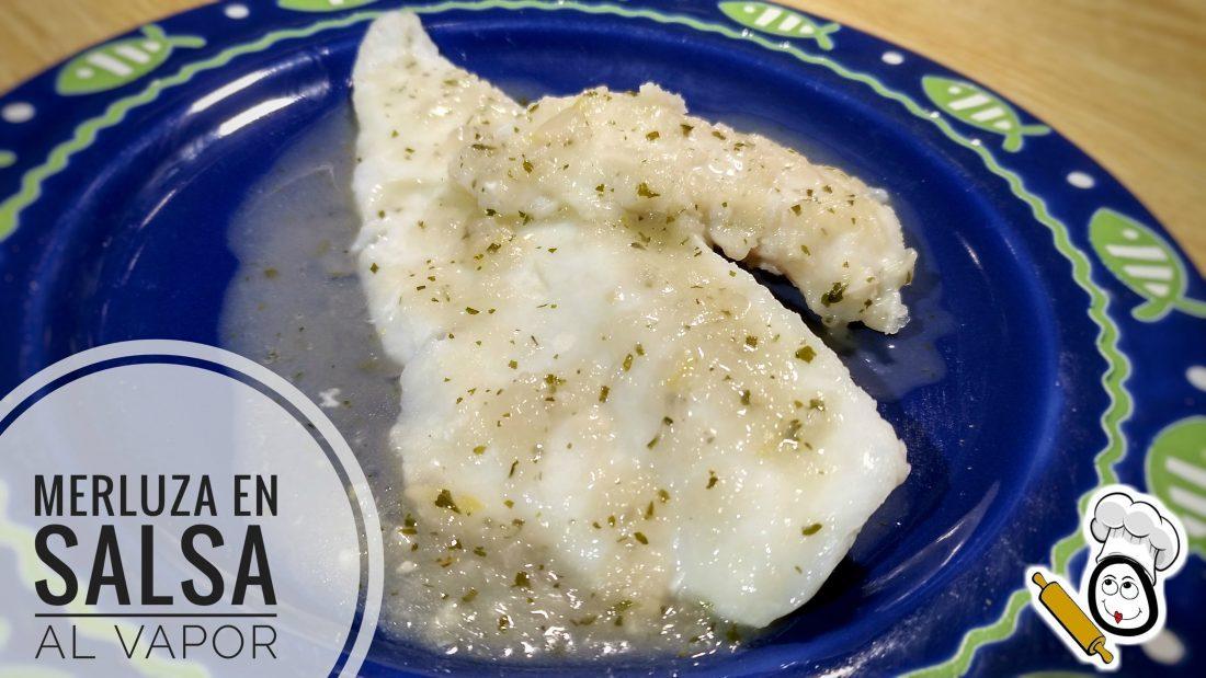 Merluza en salsa al varoma de la Thermomix tm5