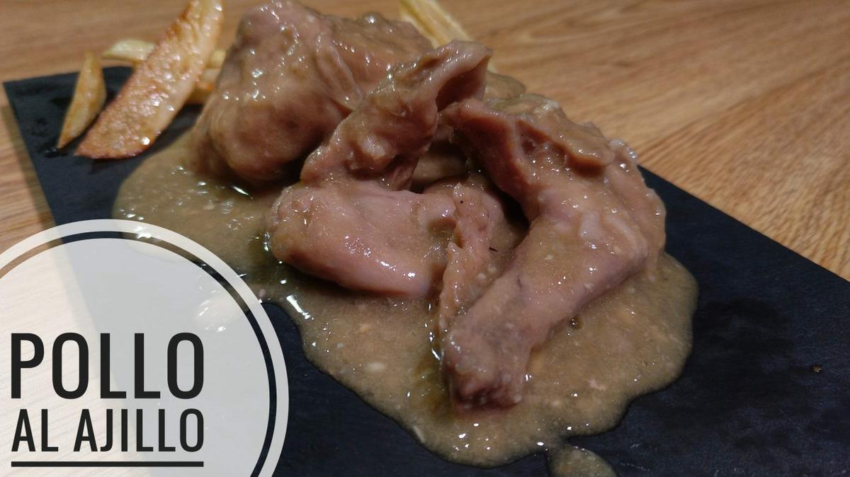 Conejo al ajillo en Thermomix