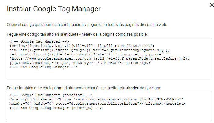 script google tag manager