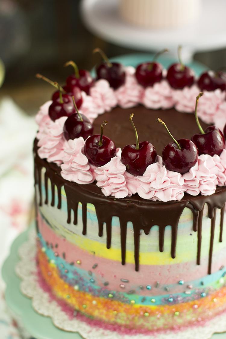 Tarta de Chocolate y Frambuesa por mis 100.000 seguidores en Instagram