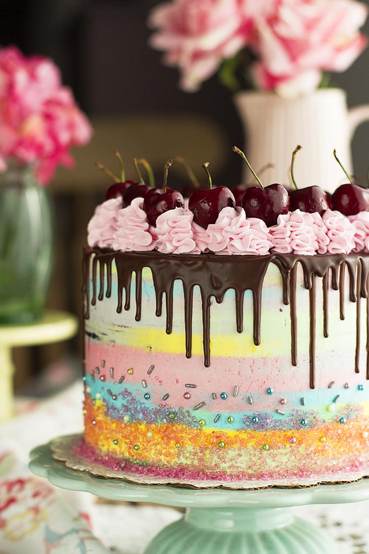 Tarta de Chocolate y Frambuesa por mis 100.000 seguidores en Instagram