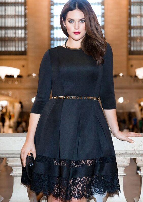 vestido tipo imperio - Trucos para disimular piernas cortas