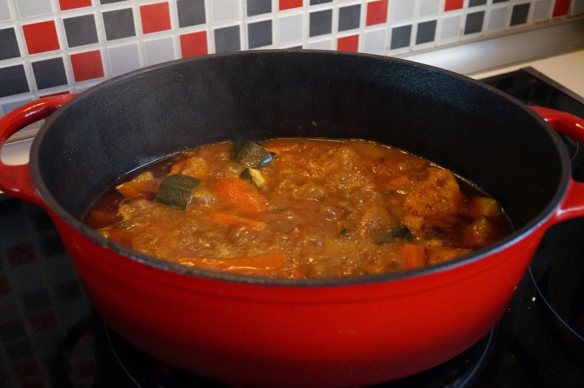 Tajine de pollo