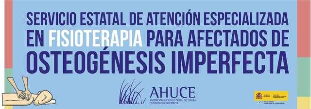 Servicios de fisioterapia de Ahuce. Fuente: Ahuce