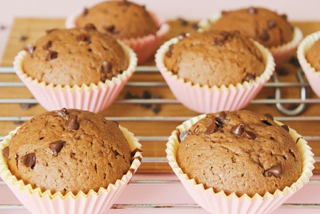 magdalenas de chocolate