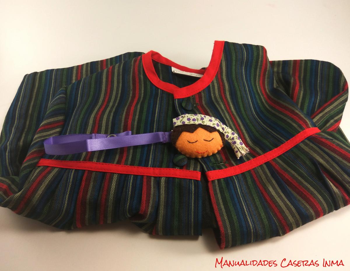Manualidades Caseras Inma_ Chupetero fallero niño