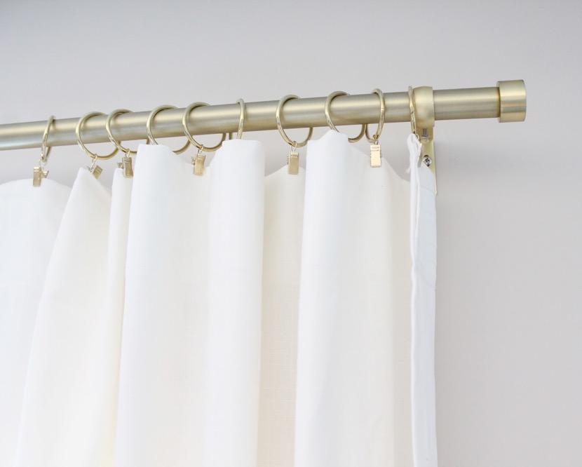 barras de cortinas para decorar