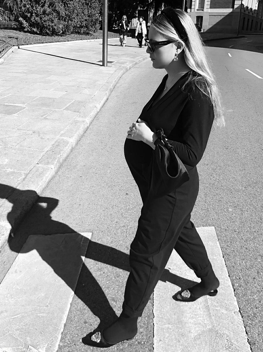 Trini |Beyond Nine jumpsuit Manolo Blahnik shoes