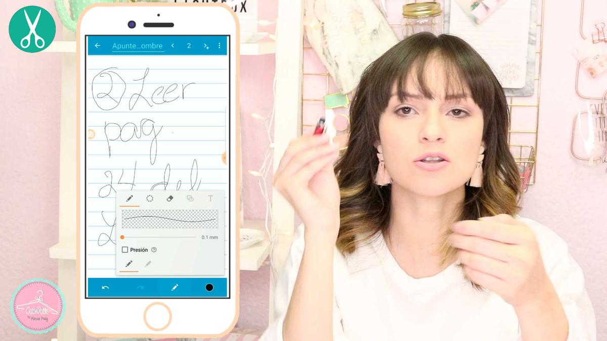 Aplicación para movil para tomar apuntes en clase