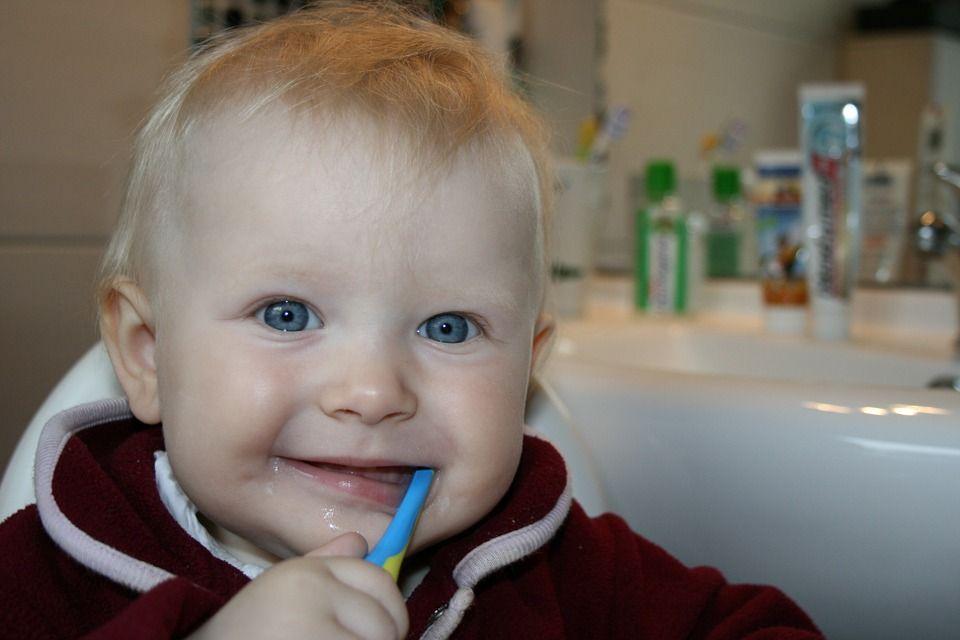 La higiene bucal en los niños