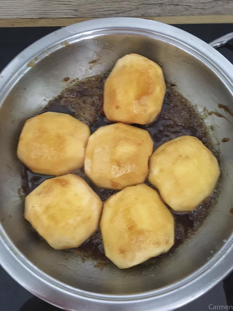 mini tartas Tatin pap5