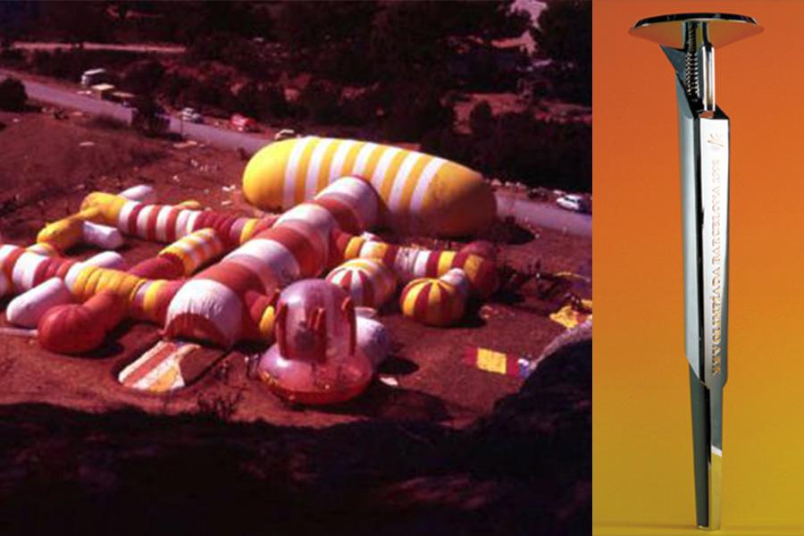 Instant City. Cala Sant Miquel, Ibiza (1971) y antorcha para los Juegos Ol&iacute;mpicos de Barcelona 1992.