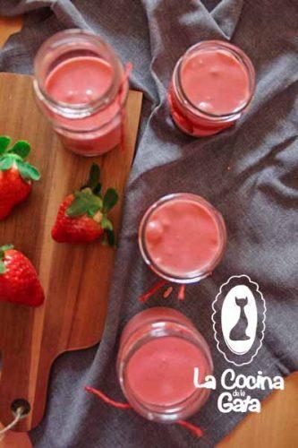 ¡Mousse de Fresas, a la Nevera!