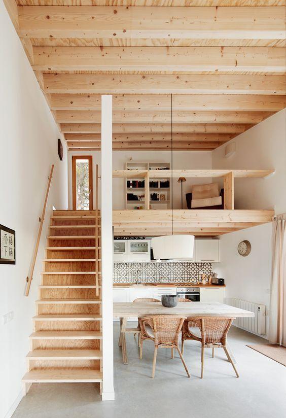 Casas con escaleras de interior | Decoración