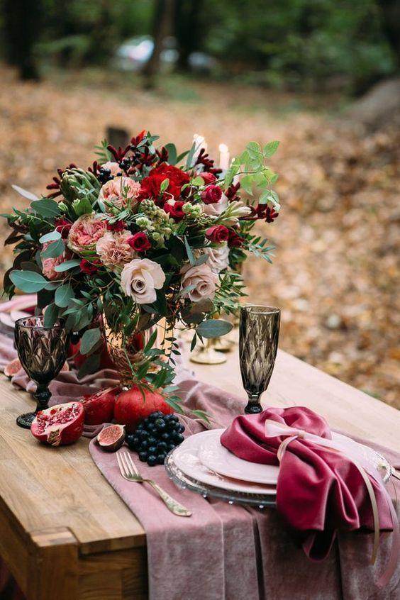 Terciopelo para decorar Bodas