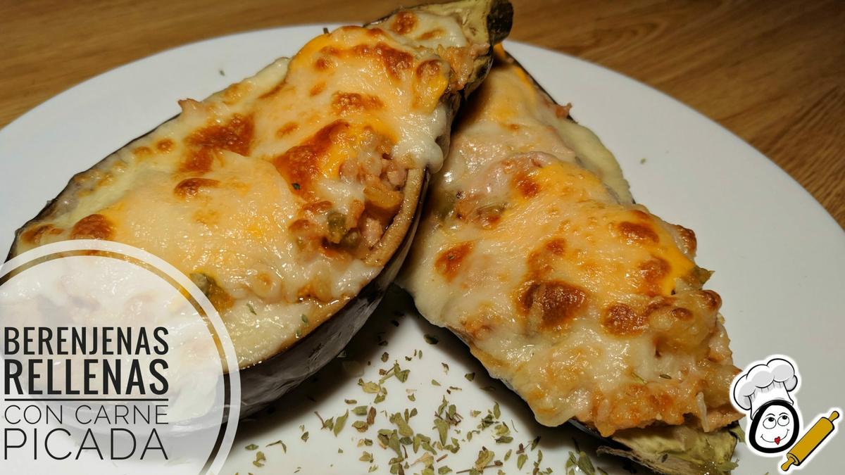 Berenjenas rellenas de carne